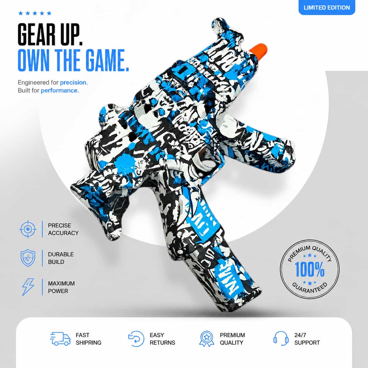 M416 Gel Blaster Toy Gun